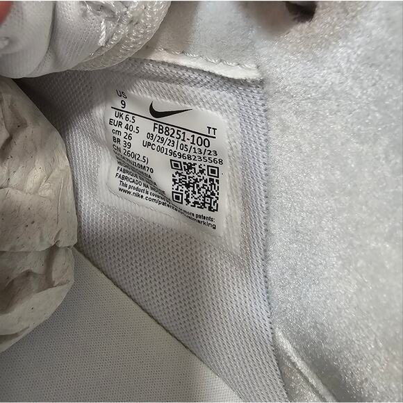 Nike Air Force 1 '07 Sneaker in White, Multi Color, & Black - Picture 6 of 10